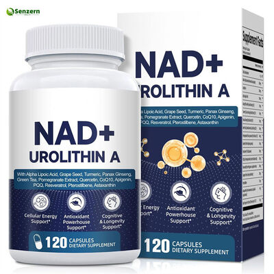 Bom preço Suplementos de NAD em Cápsulas de Resveratrol OEM para Melhorar o Metabolismo Energético Celular on-line