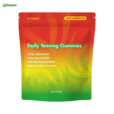 Goede prijs. 180g Zonnebank Gummies Voedzame Supplementen Verdonkert Natuurlijk de Kleur van Je Lichaam online