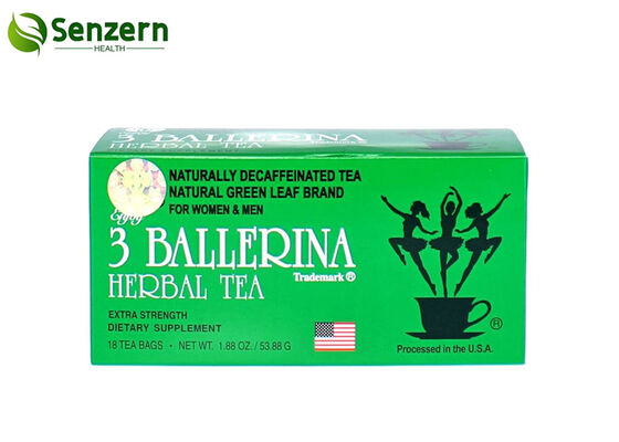 Good price 18 Bags 3 Ballerina Herbal Tea Dieters' Drink Natural Fat Burner Supplements online